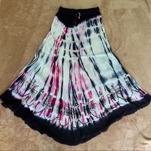 Funky Tie-Dye Skirt